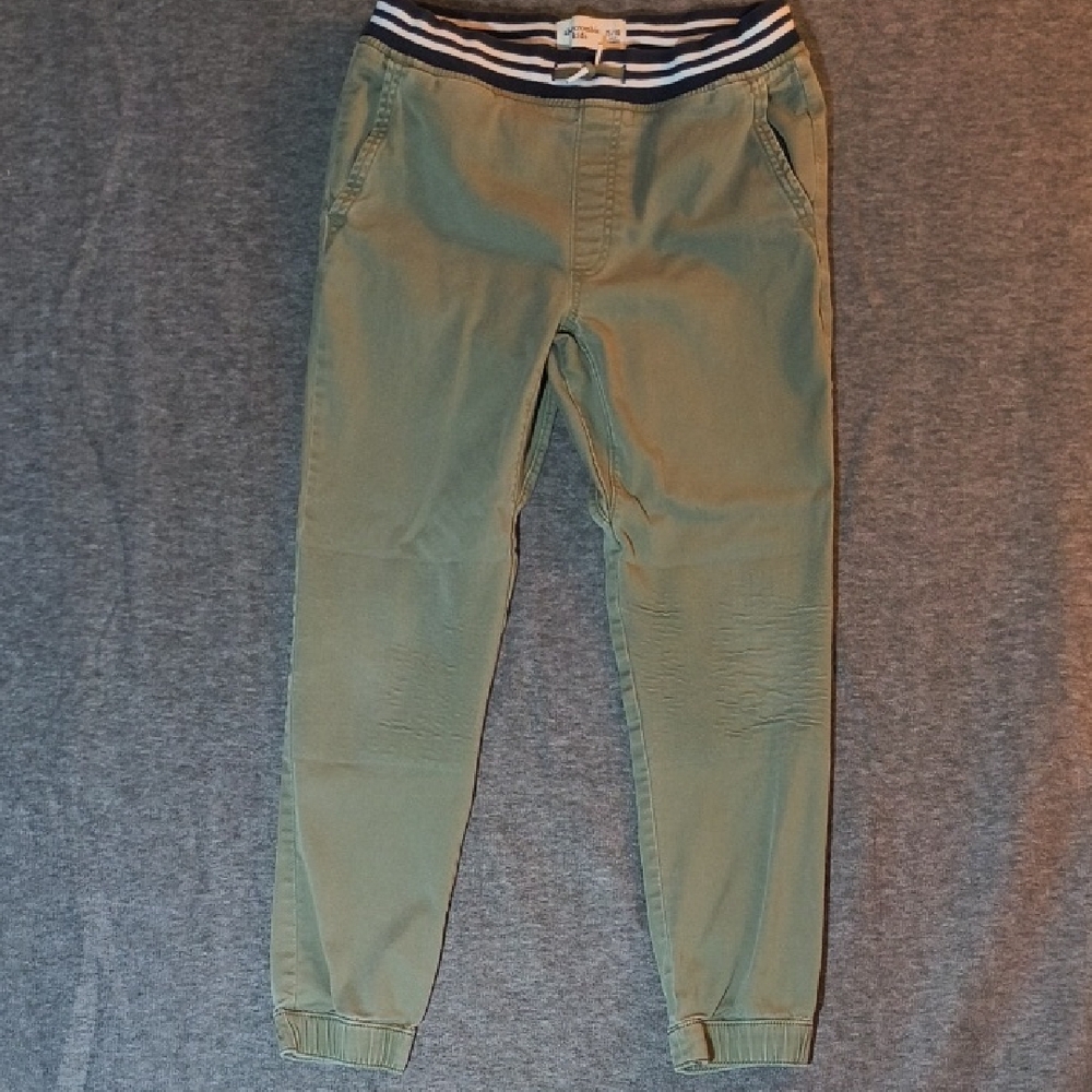 Abercrombie Kids Green Joggers Size 15/16